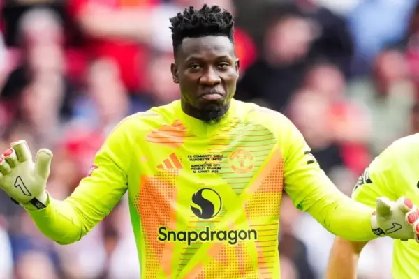 Cameroonian goalkeeper André Onana returns to training ahead of Premier League opener