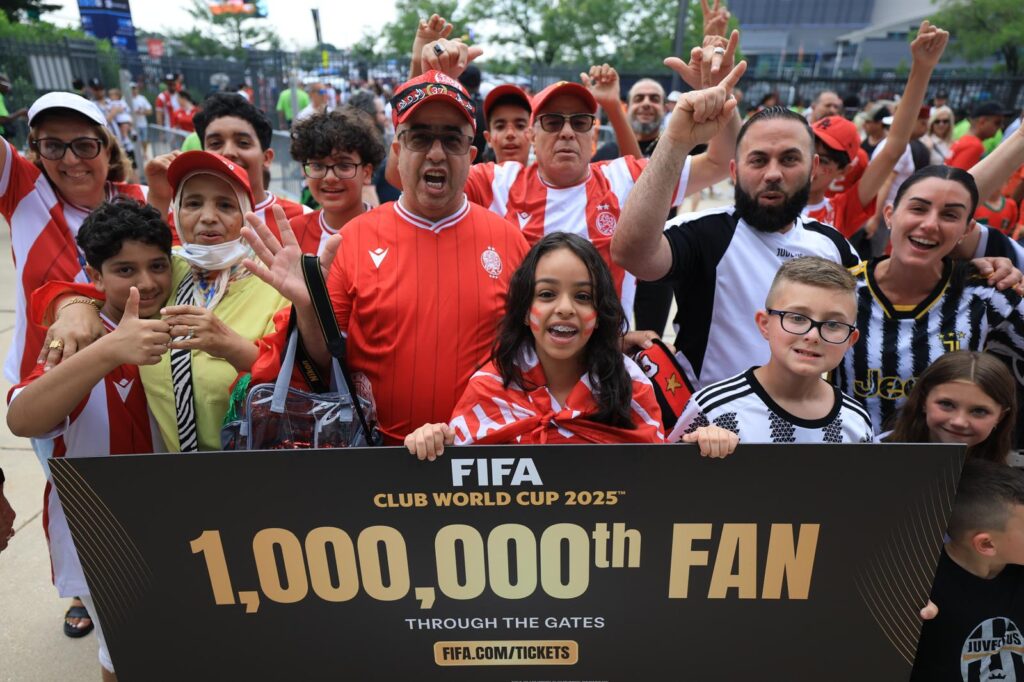  IMG 20250623 WA00091   Nine year old Wydad AC fan Rachida becomes one millionth fan at FIFA Club World Cup 2025   AfricaSoccercom