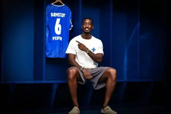German-Ghanaian defender Patric Pfeiffer returns to SV Darmstadt 98 from Augsburg