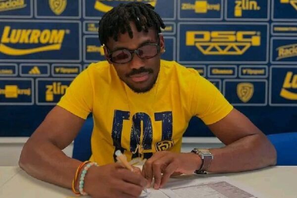 Cameroonian midfielder Joss Didiba commits future to FC Zlín with two-year contract extension