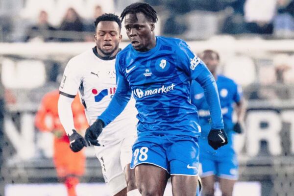 Beninese striker Junior Olaitan’s time at Grenoble could be short-lived