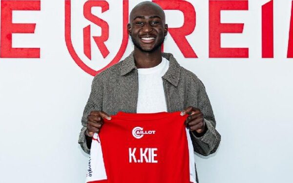 Franco-Ivorian defender Khalil‑Liam Kie signs first professional contract with Stade de Reims