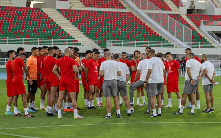 Morocco without Hakimi with El Kaabi likely lineup against Benin Morocco without Hakimi with El Kaabi likely lineup against Benin   Morocco without Hakimi with El Kaabi likely lineup against Benin   AfricaSoccercom