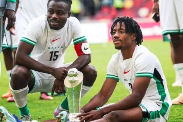 Moses Simon beams with pride as protégé Benjamin Fredrick makes Nigeria debut