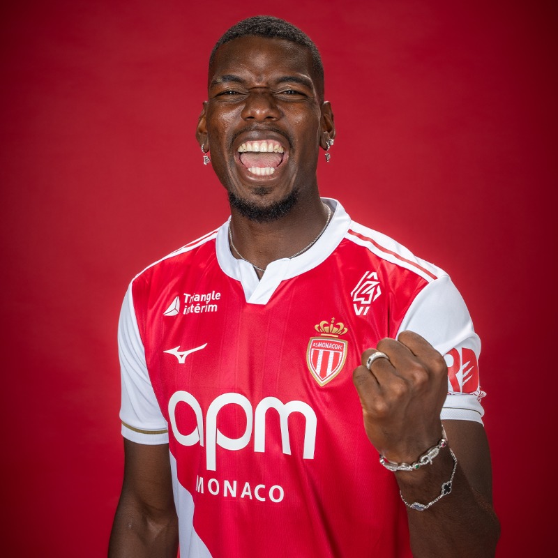  Pogba official   Official French Guinean midfielder Paul Pogba joins Monaco   AfricaSoccercom