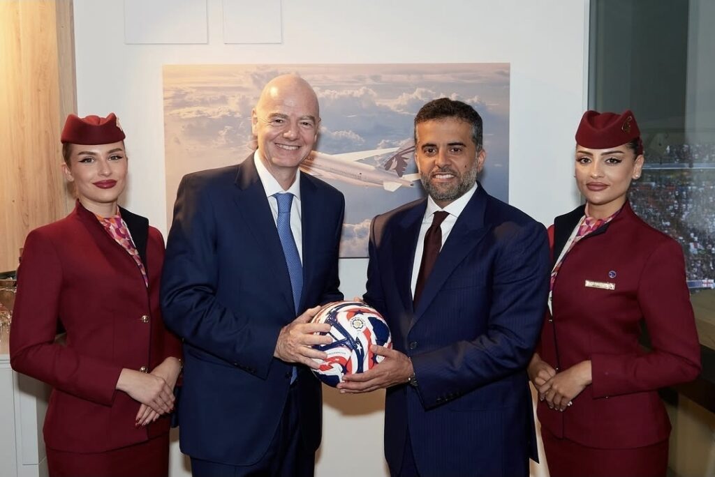  Screenshot 20250604 173046 Instagram   Qatar Airways named official Airline Partner of FIFA Club World Cup 2025™   AfricaSoccercom