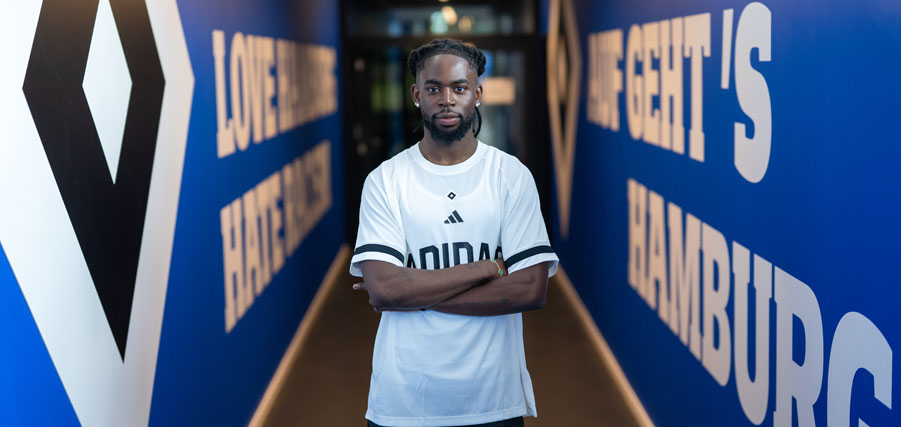  Torunarigha Verpflichtung close 427   Nigerian defender Jordan Torunarigha pledges to use quality and experience to help Hamburger SV   AfricaSoccercom