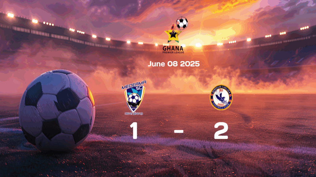 eng 1274749 review   Medeama vs Berekum Chelsea Intense Showdown Ends with 1 2 Result in 2025 06 08 Ghana Premier League Match   AfricaSoccercom