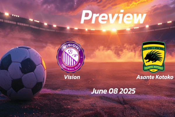 Vision vs Asante Kotoko: Preview - Team News, Line-ups, Prediction and Tips | June 08 15:00 (GMT)