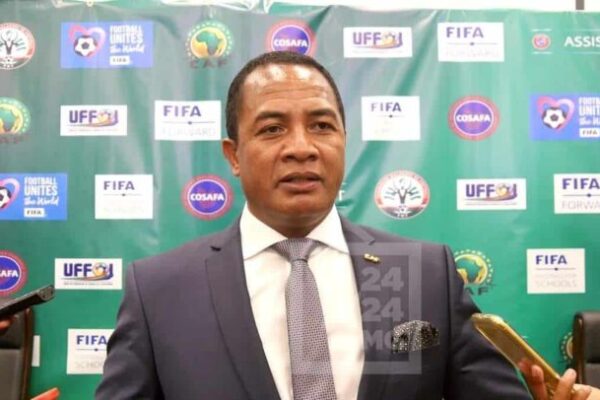 Madagascar football federation president caught on video assaulting player during match