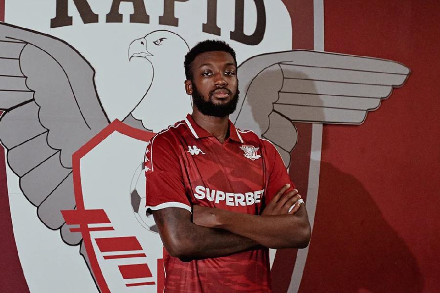 French-Ivorian striker Antoine Baroan joins Rapid Bucharest on three-year deal