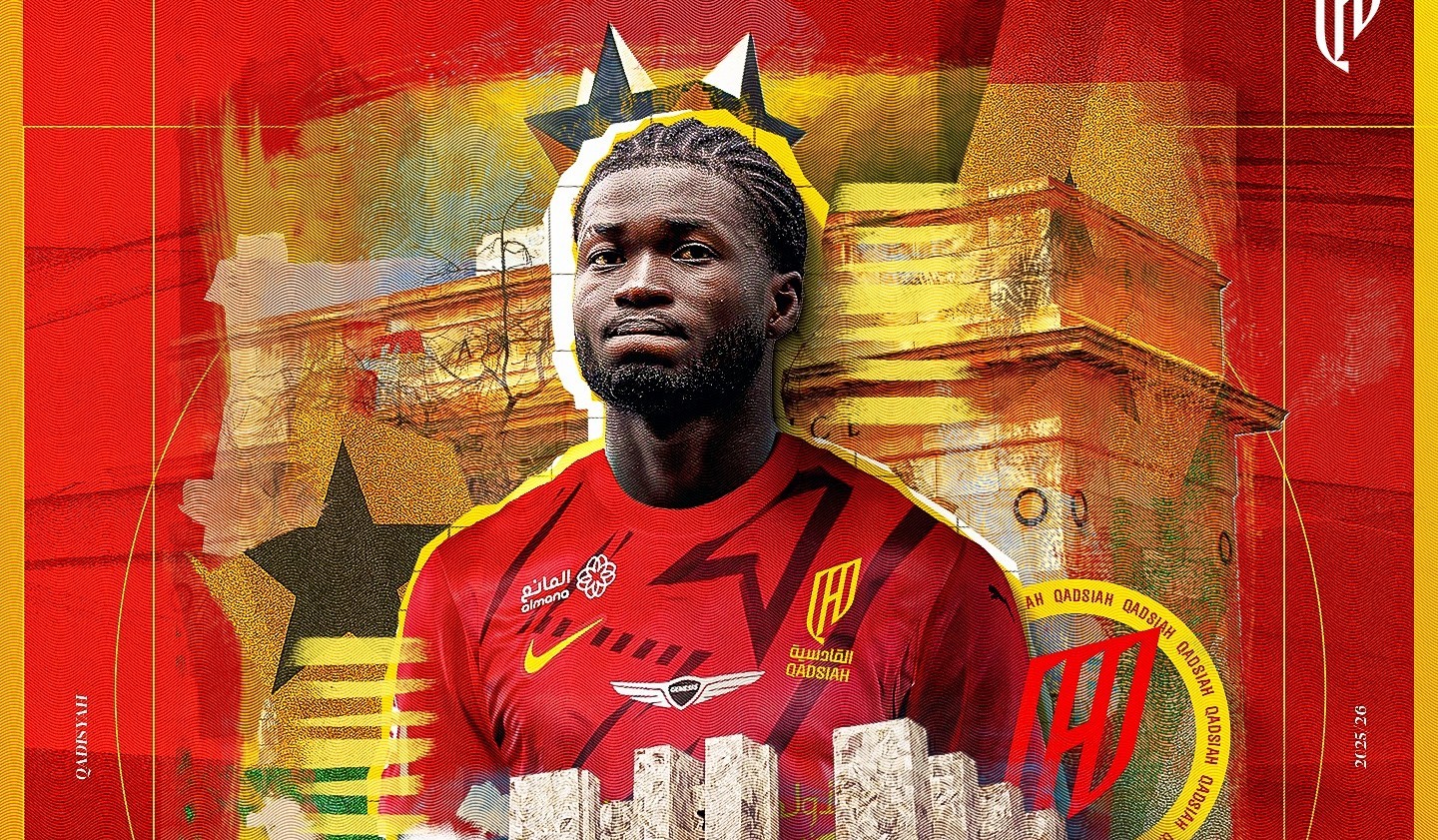 Saudi Pro League club Al Qadsiah confirm signing Ghana winger Christopher Bonsu Baah