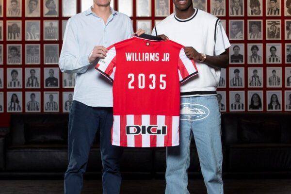 Spanish-Ghanaian forward Nico Williams commits future to Athletic Club with new deal until 2035