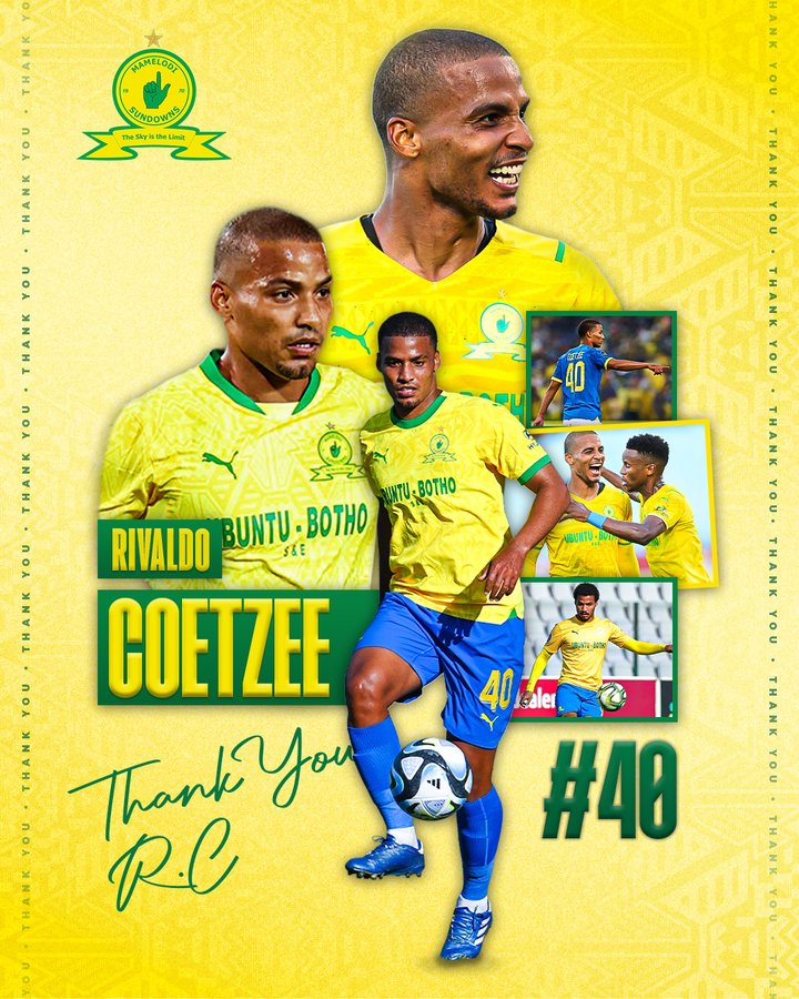  GvJj0fiXcAALToO   Mamelodi Sundowns confirm departure of midfielder Rivaldo Coetzee after eight year stint   AfricaSoccercom
