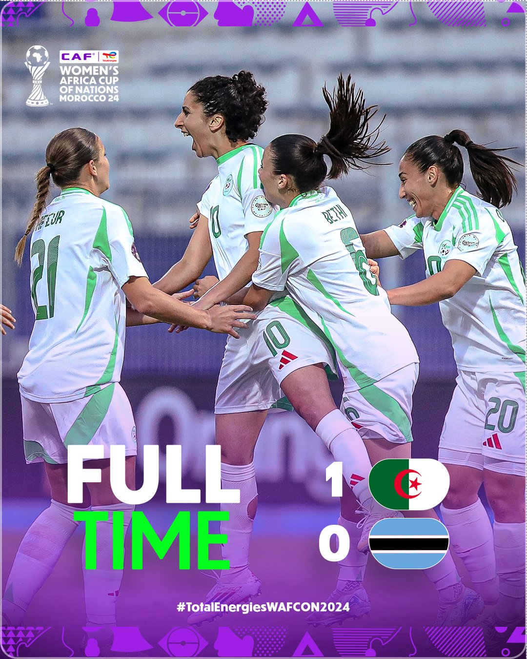  GvM9xSnW8AACNg5   2024 WAFCON Algeria strike early to beat Botswana in first match at tournament   AfricaSoccercom