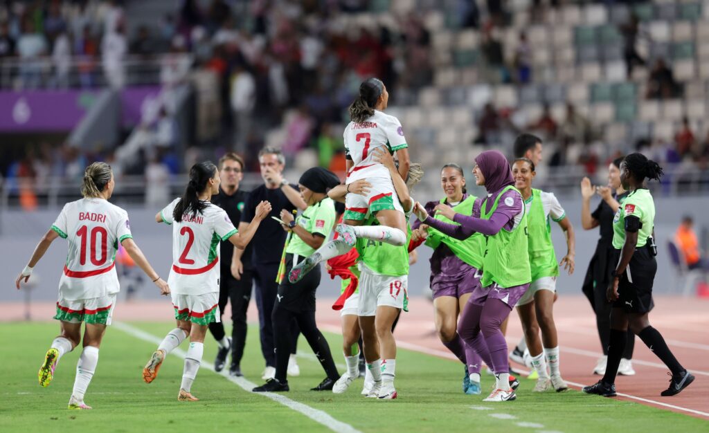  GvccCFzXoAAlreH   2024 WAFCON Morocco come from behind to beat DR Congo 4 2 after pulsating encounter   AfricaSoccercom