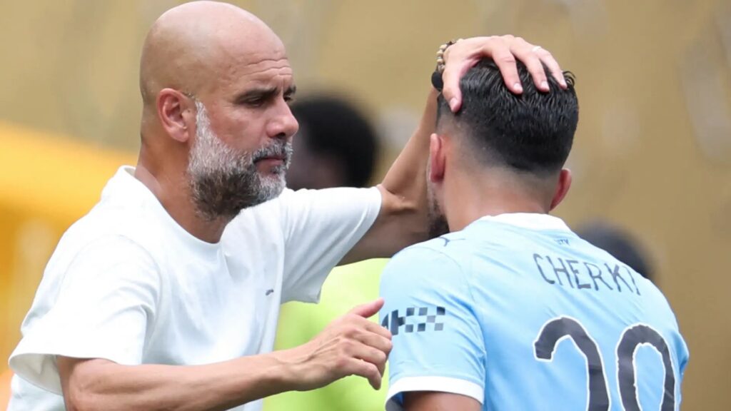  GwFRDURWMAIitzn   Rayan Cherki Pep Guardiola is the best coach in history   AfricaSoccercom