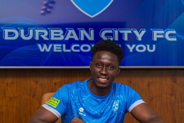 South African club Durban City FC announce the signing of Ghanaian goalkeeper Fredrick Asare