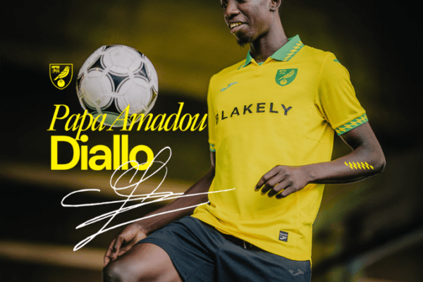 Norwich City announce signing of Senegalese winger Papa Amadou Diallo