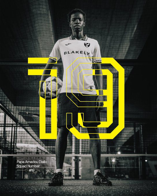 Senegal winger Papa Amadou Diallo embraces Norwich City challenge