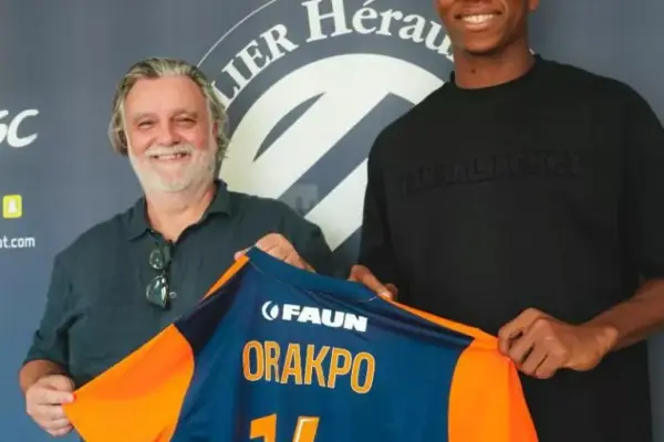Nigerian striker Victor Orakpo joins Montpellier on season-long loan from OGC Nice