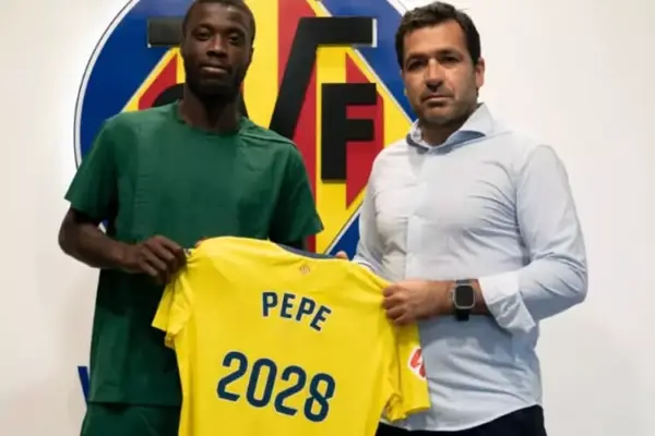 Nicolas Pépé signs new deal with Villarreal, extending stay until 2028