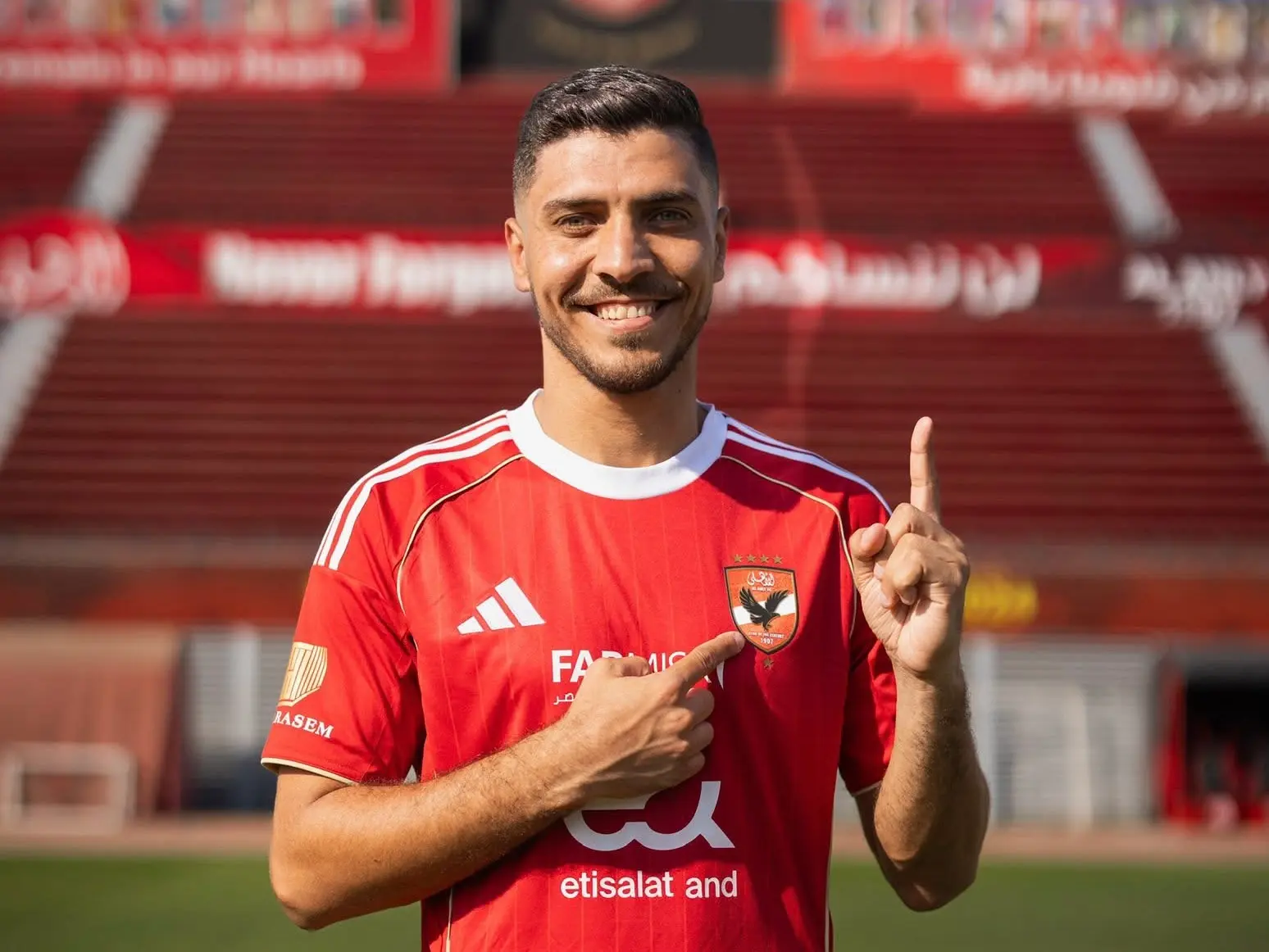  IMG 5570 68756a51a2229   Egyptian striker Mohamed Sherif keen on enjoying success with Al Ahly during second stint   AfricaSoccercom