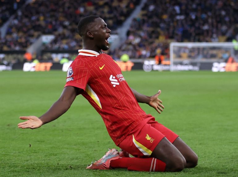  Ibrahima Konate celebrates a goal for Liverpool 770x574   Real Madrid make inquiry to sign Franco Malian defender Ibrahima Konaté from Liverpool   AfricaSoccercom