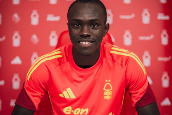 Gambian striker Lamin Sillah signs with Nottingham Forest until 2028