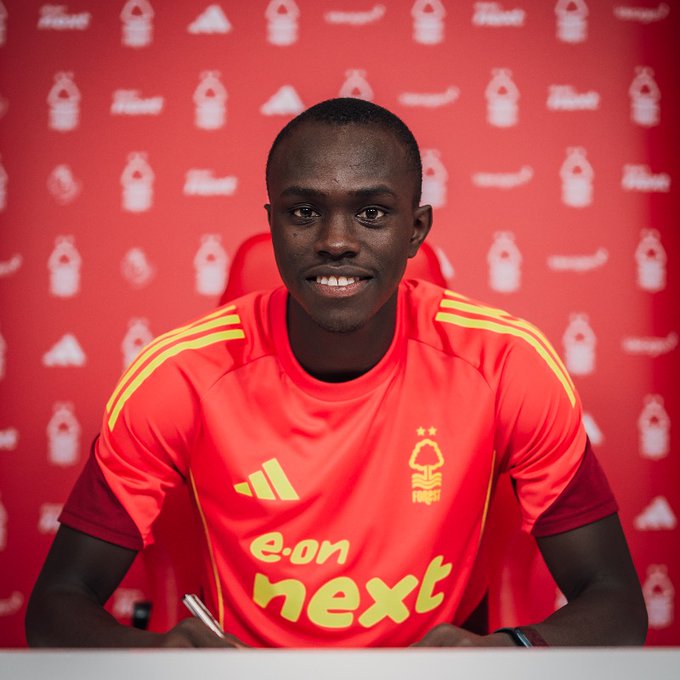  Lamin Sillah   Gambian striker Lamin Sillah signs with Nottingham Forest until 2028   AfricaSoccercom