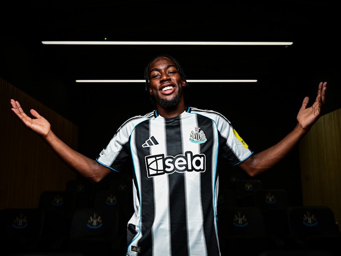  M5mIWk U   Newcastle United announce the signing of Swedish Cameroonian forward Anthony Elanga   AfricaSoccercom
