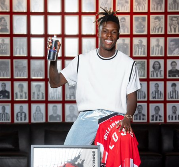  Nico Williams   I want to continue to make history with Athletic Club   Ghana Spain winger Nico Williams after signing a long term deal   AfricaSoccercom