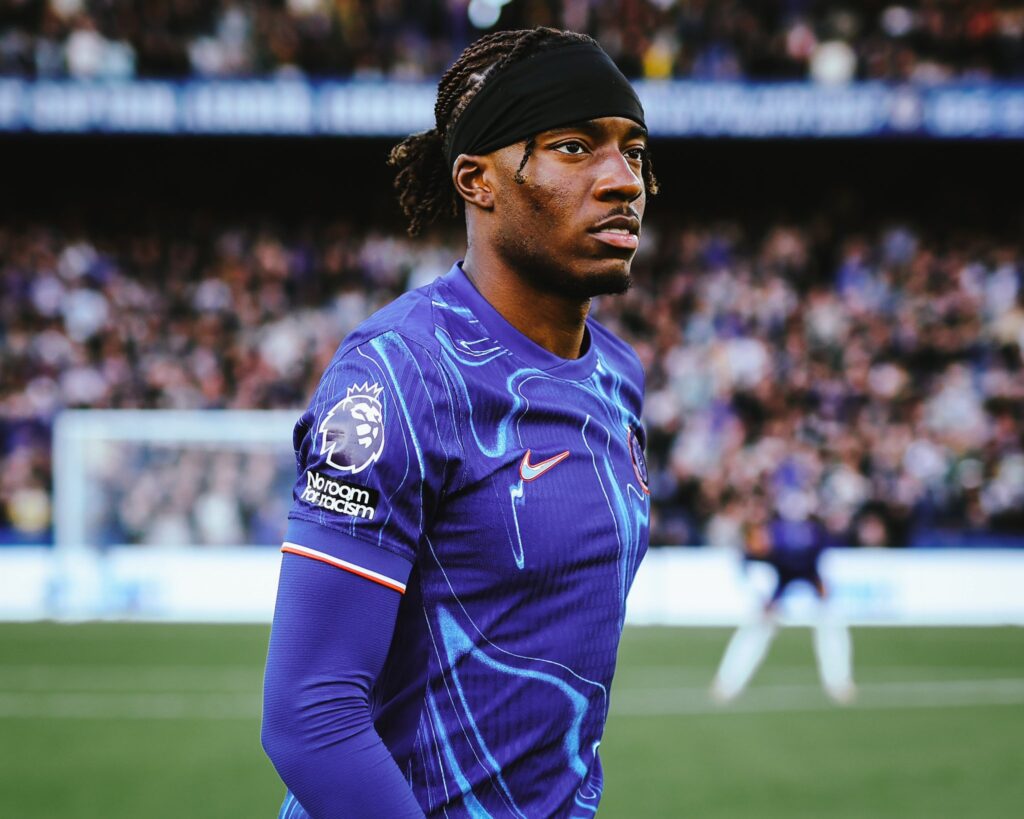  Noni Madueke   English Nigerian Noni Madueke thanks Chelsea fans for criticism after confirmed Arsenal transfer   AfricaSoccercom