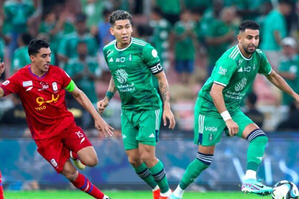 Algerian forward Riyad Mahrez could line up alongside Lionel Messi at Al-Ahli