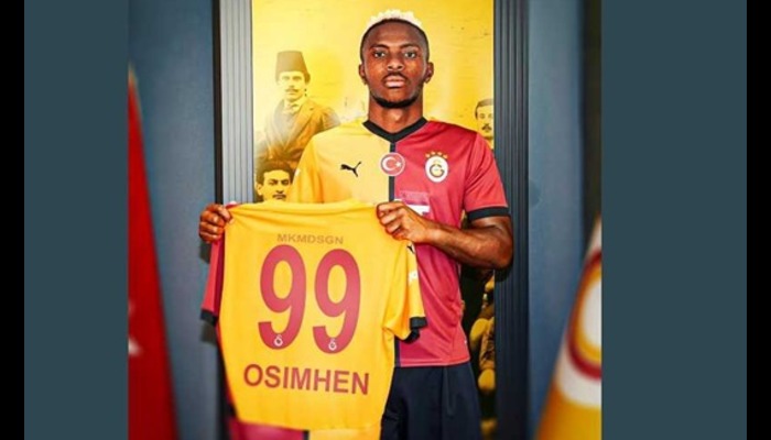 VictorOsimhen New Galatasaray Jersey