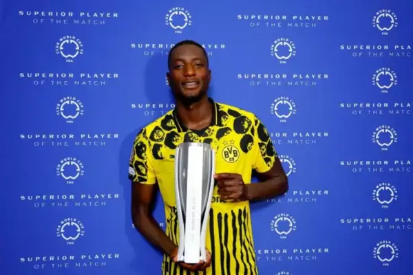 Guinean forward Serhou Guirassy brace fires Borussia Dortmund past Monterrey into Club World Cup quarter-finals