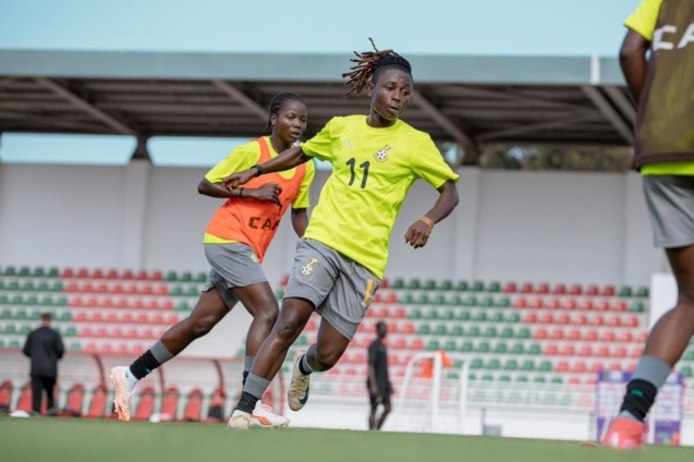 WhatsApp Image 2025 07 14 at 21328 PM 637x424 1   2024 WAFCON Black Queens midfielder Alice Kusi looking forward to exciting semi final against Morocco   AfricaSoccercom