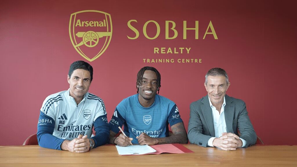  WhatsApp Image 2025 07 18 at 164844   Arsenal manager Mikel Arteta excited about the signing of English Nigerian attacker Noni Madueke   AfricaSoccercom