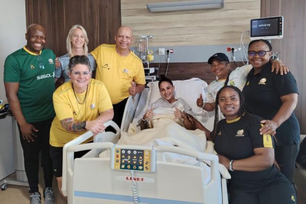 South Africa’s Gabriela Salgado undergoes successful surgery after horrific injury