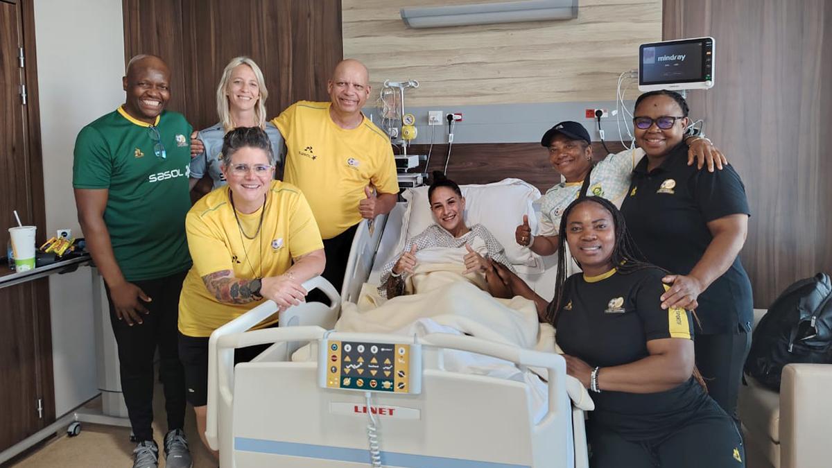 South Africa’s Gabriela Salgado undergoes successful surgery after horrific injury