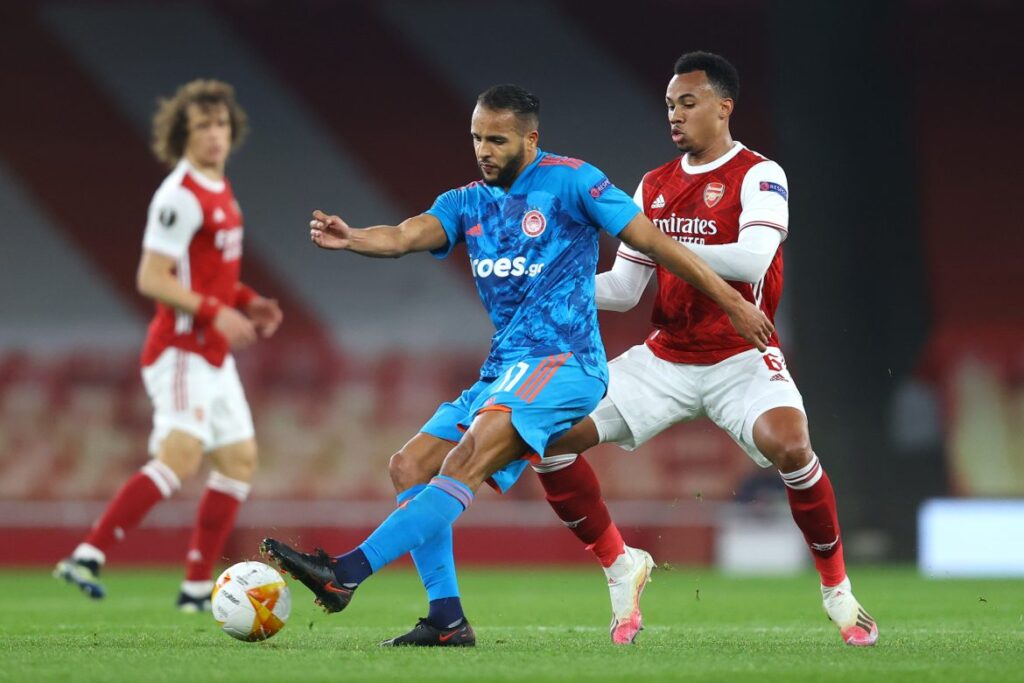  arsenal v olympiacos uefa europa league round of 16 leg two 3 1170x780   French Ligue 1 outfit FC Nantes close to signing Morocco forward Youssef El Arabi   AfricaSoccercom