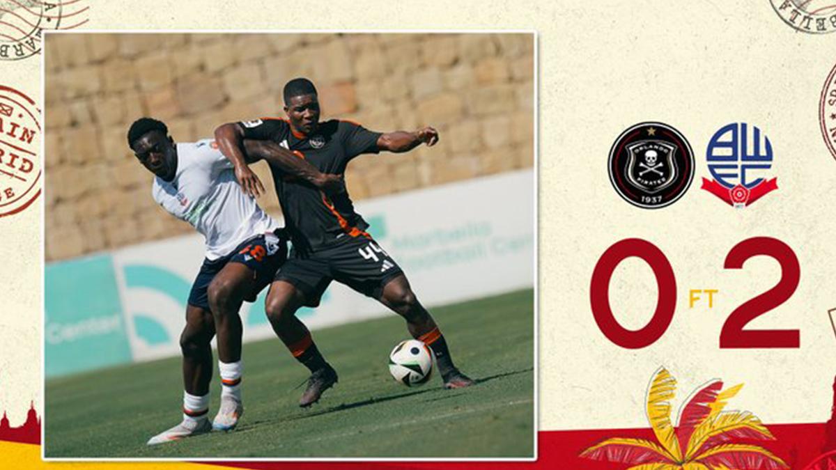 South African outfit Orlando Pirates fall to Bolton Wanderers in preseason friendly