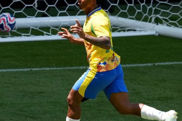 Mamelodi Sundowns Lucas Ribeiro excited after winning FIFA Club World Cup Goal of the tournament