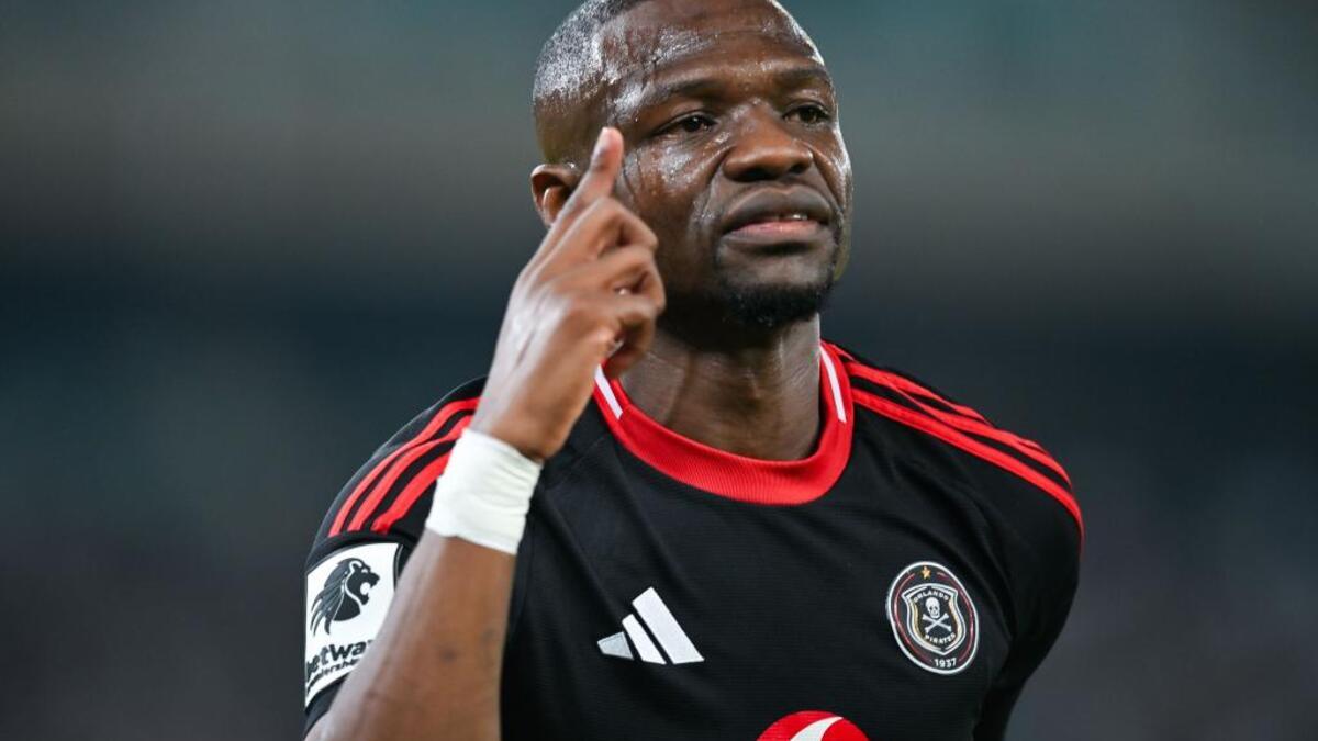 Forward Tshegofatso Mabasa bent on breaking Orlando Pirates' all-time scoring record before 2025 AFCON