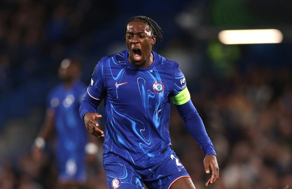  chelsea fc v kaa gent uefa conference league 2024 25 league phase md1 2 585x379   Saudi Pro League outfit Neom SC express firm interest in Franco Congolese defender Axel Disasi   AfricaSoccercom