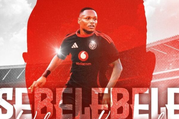 Orlando Pirates announce signing of South African winger Kamogelo Sebelebele
