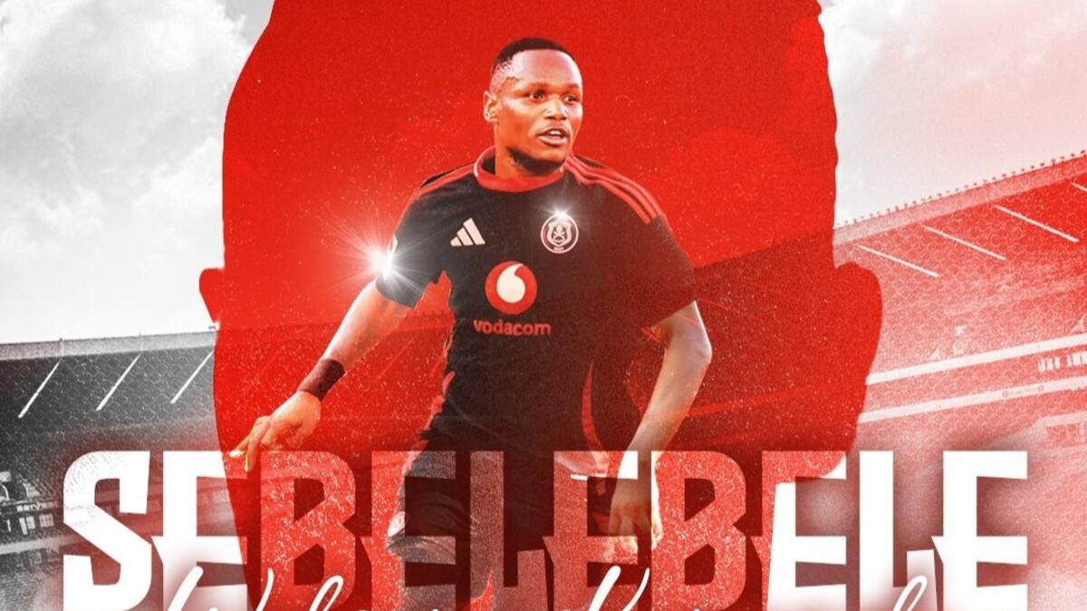 Orlando Pirates announce signing of South African winger Kamogelo Sebelebele