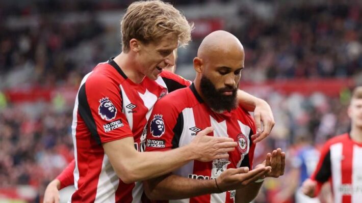 Cameroonian winger Bryan Mbeumo targeted by Manchester United as Brentford reject two bids Cameroonian winger Bryan Mbeumo targeted by Manchester United as Brentford reject two bids   Cameroonian winger Bryan Mbeumo targeted by Manchester United as Brentford reject two bids   AfricaSoccercom