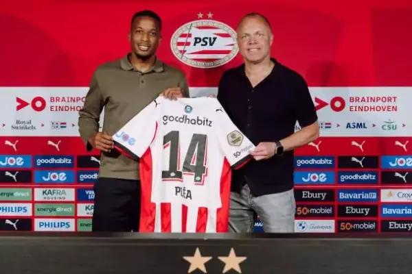 French-Guinean striker Alassane Pléa signs two-year deal with PSV Eindhoven