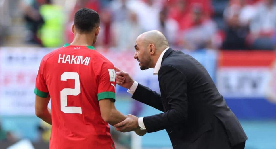 Walid Regragui backs Moroccan star Achraf Hakimi for Ballon d’Or recognition